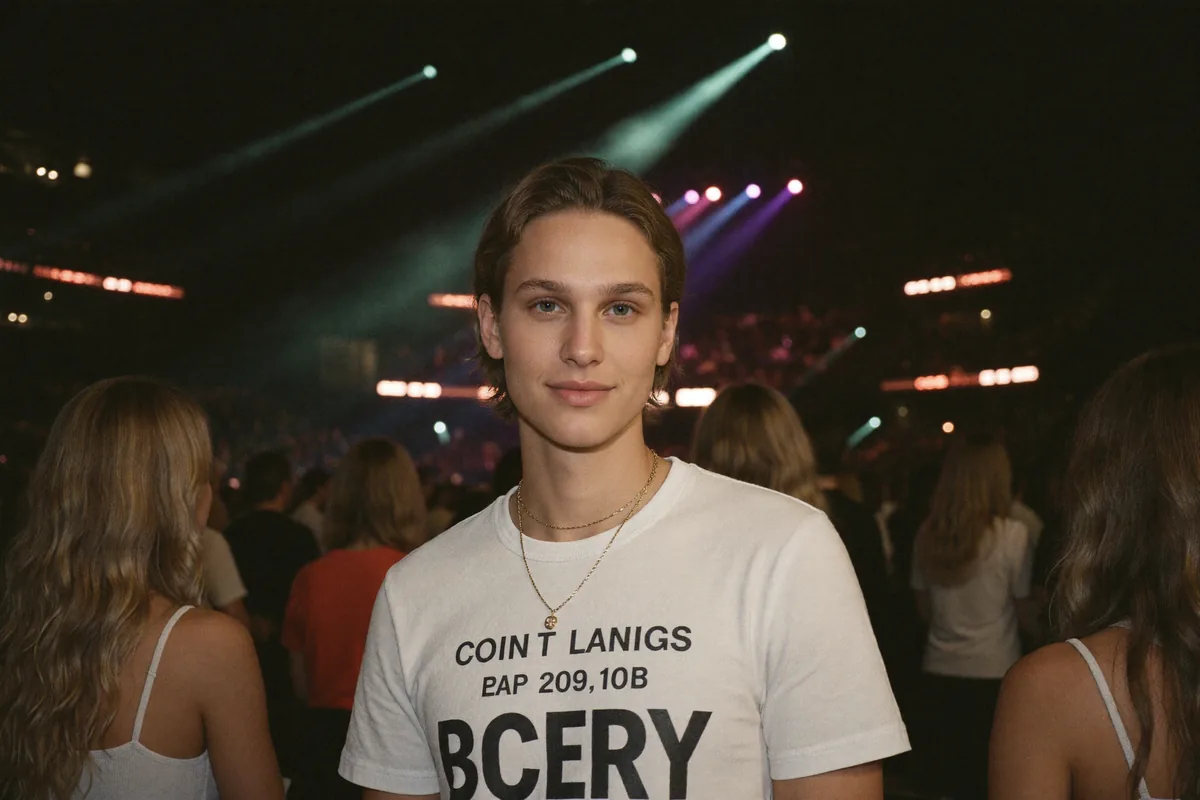 Prompt: Koncert i tłum, styl casualowy
