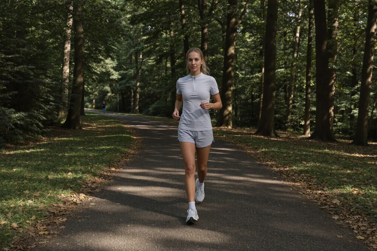 Prompt: Park, styl sportowy