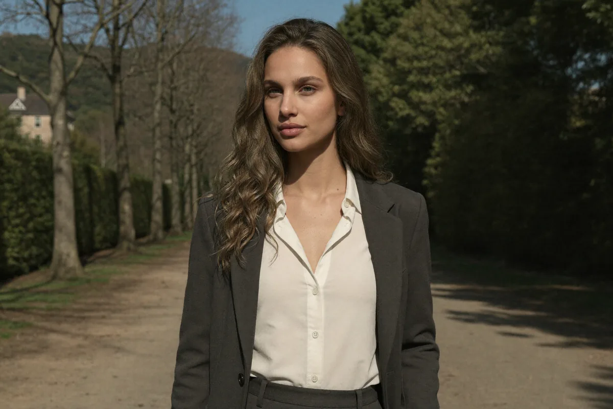 Prompt: Aktywność na zewnątrz, styl elegancki